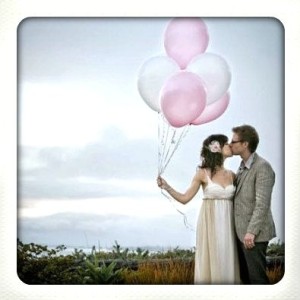 ballonnen voor bruiloft